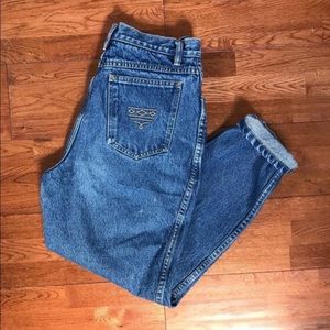 80s High Rise Jeans Vintage Super High Wedgie fit